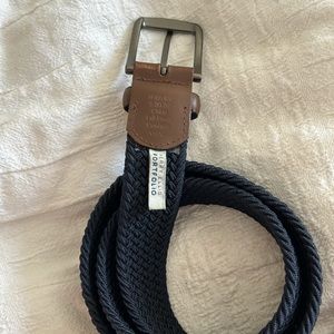 Men’s Perry Ellis portfolio navy belt size 30